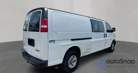 2018 GMC Savana G3500 z USA, uszkodzony, nr VIN 1GTZ7HFG8J1285998